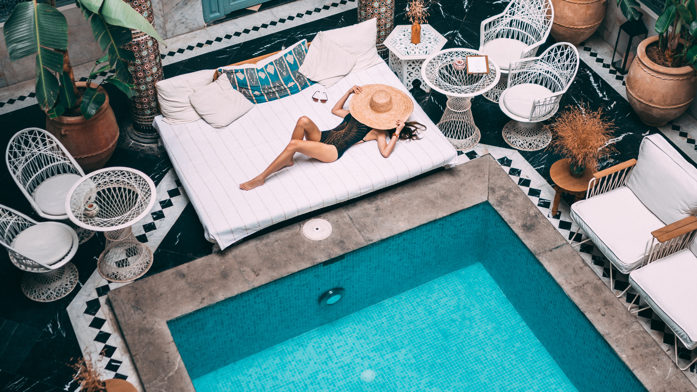 Celebration trip at a boutique resort
