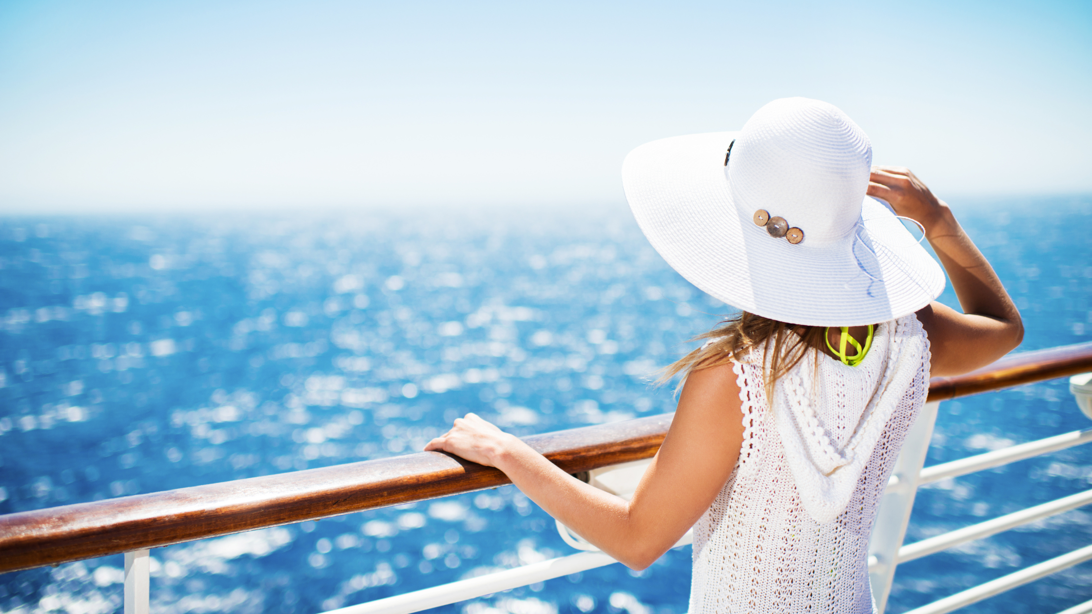 Beautiful view from a cruise ship